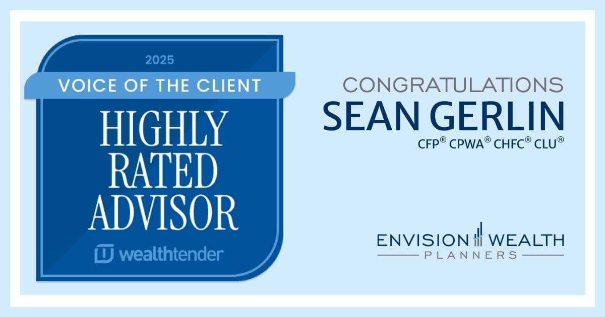 Wealthtender Honors Envision Wealth Planners for Client Experience Excellence